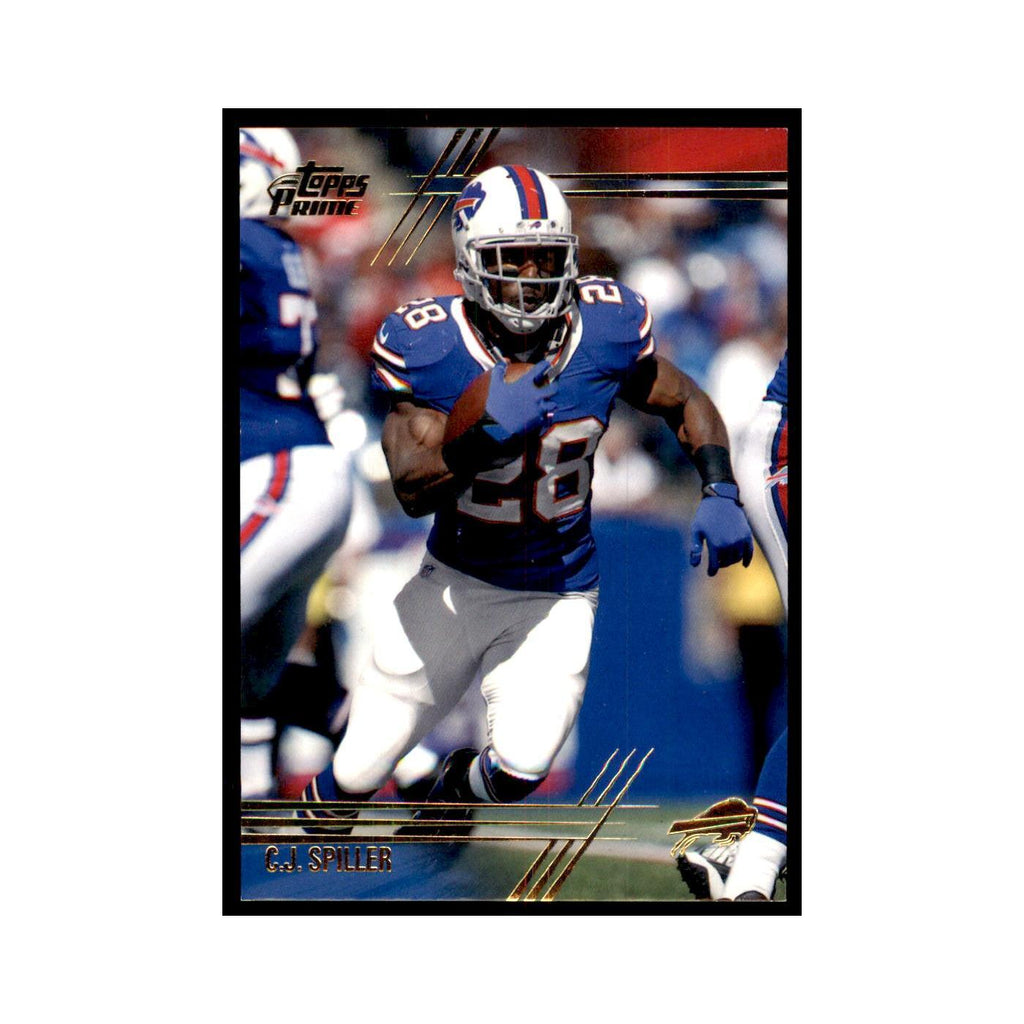 2014 Topps Prime Gold C.J. Spiller Football Cards #99