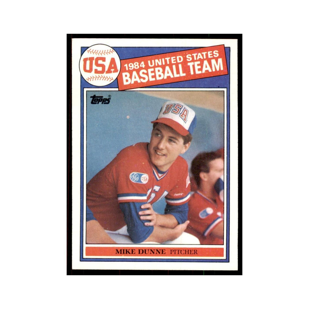 1985 Topps Mike Dunne Baseball Cards #395