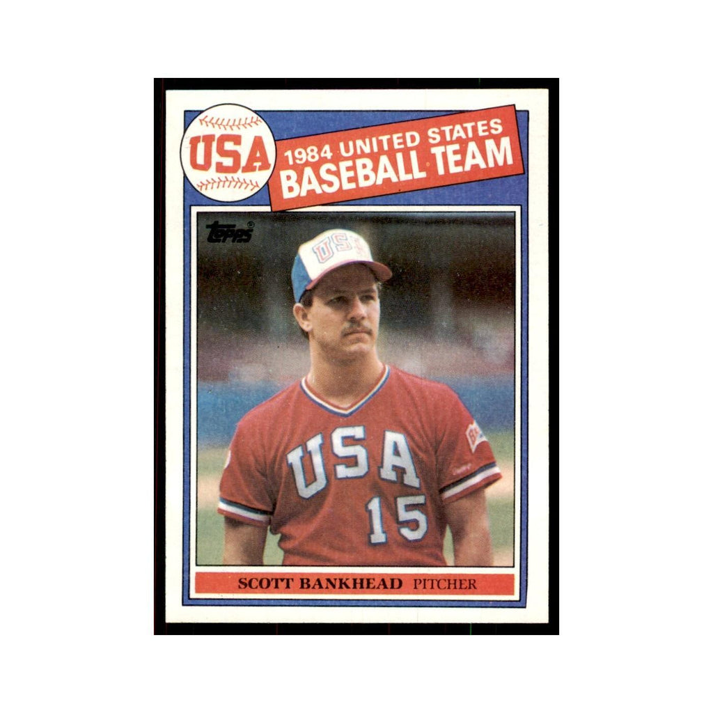 1985 Topps Scott Bankhead Baseball Cards #393