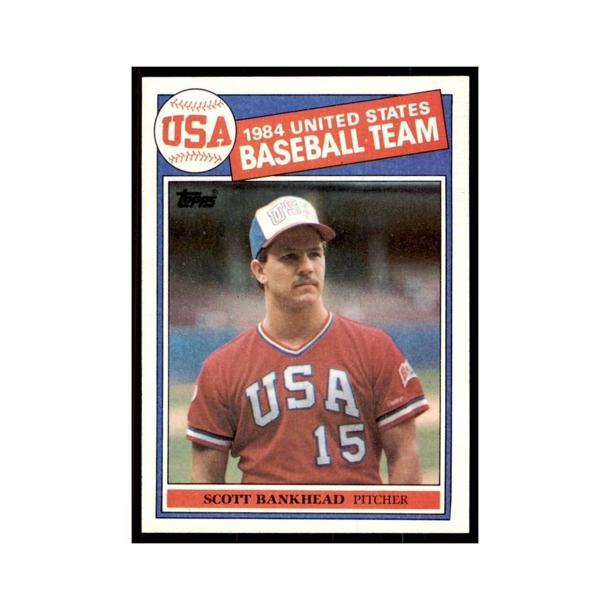 1985 Topps Scott Bankhead Baseball Cards #393