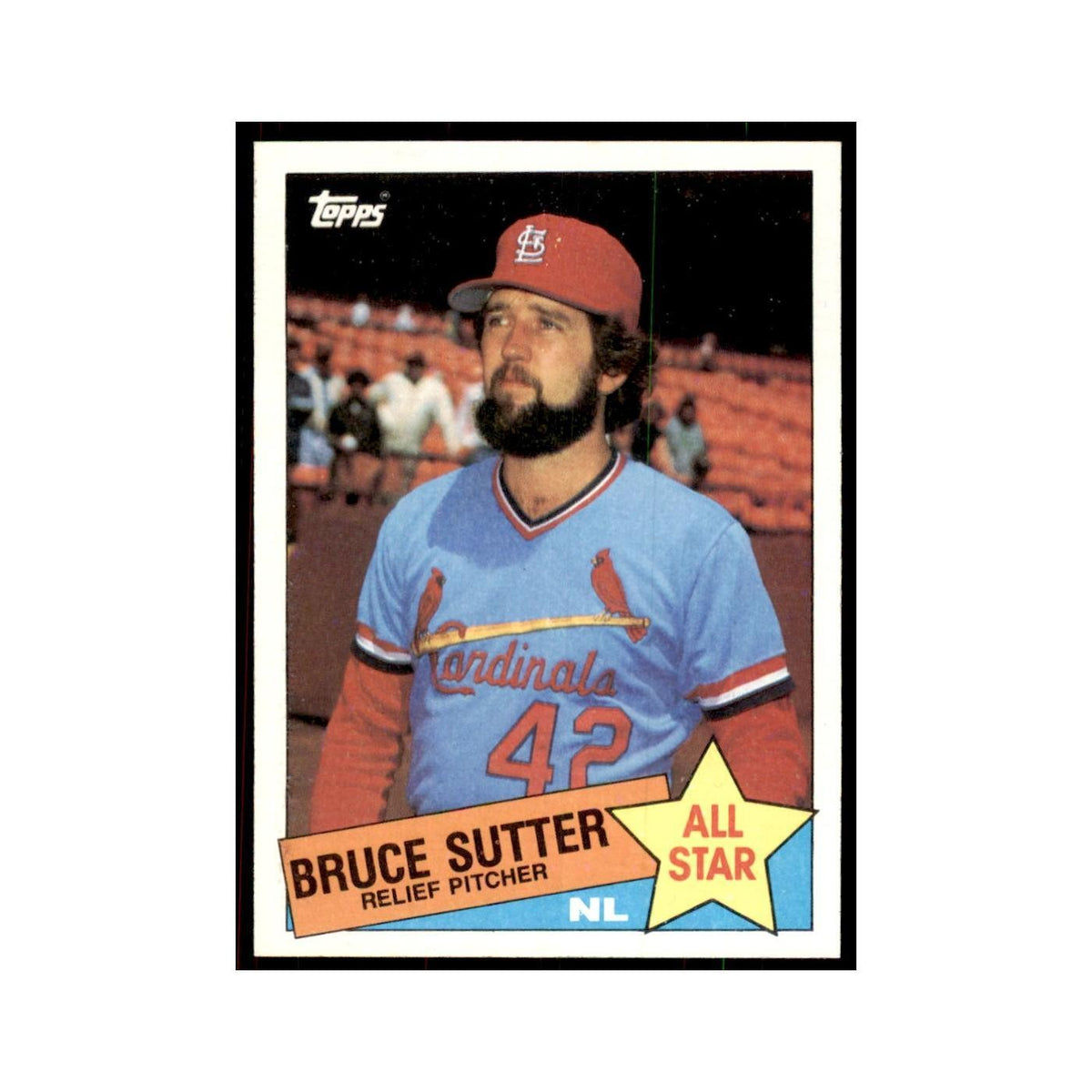 1985 Topps Bruce Sutter Baseball Cards #722