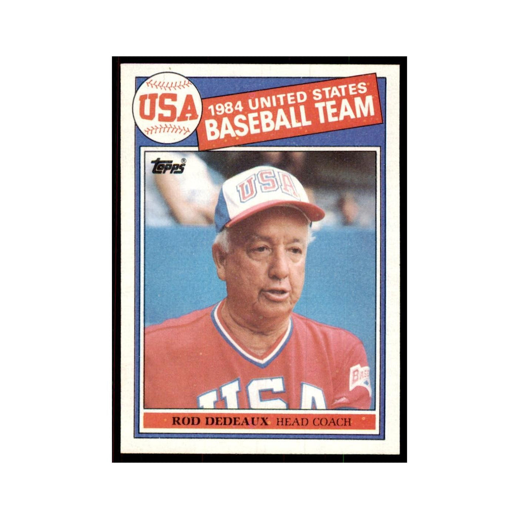 1985 Topps Rod  Dedlaux Baseball Cards #389