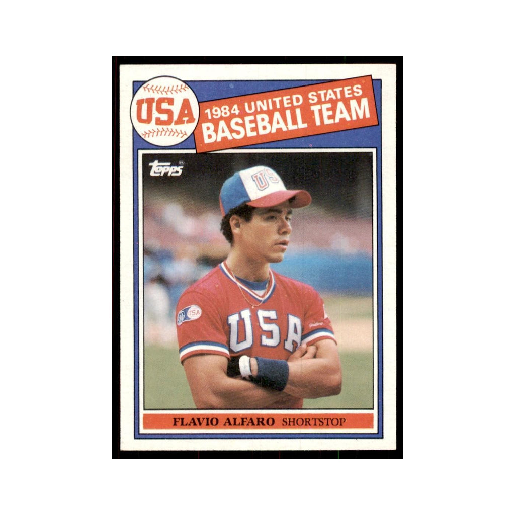 1985 Topps Flavio Alfaro Baseball Cards #391