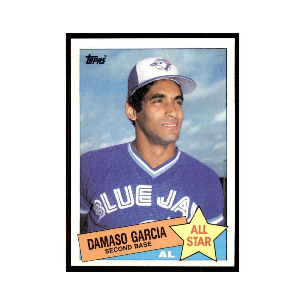 1985 Topps Damaso Garcia Baseball Cards #702