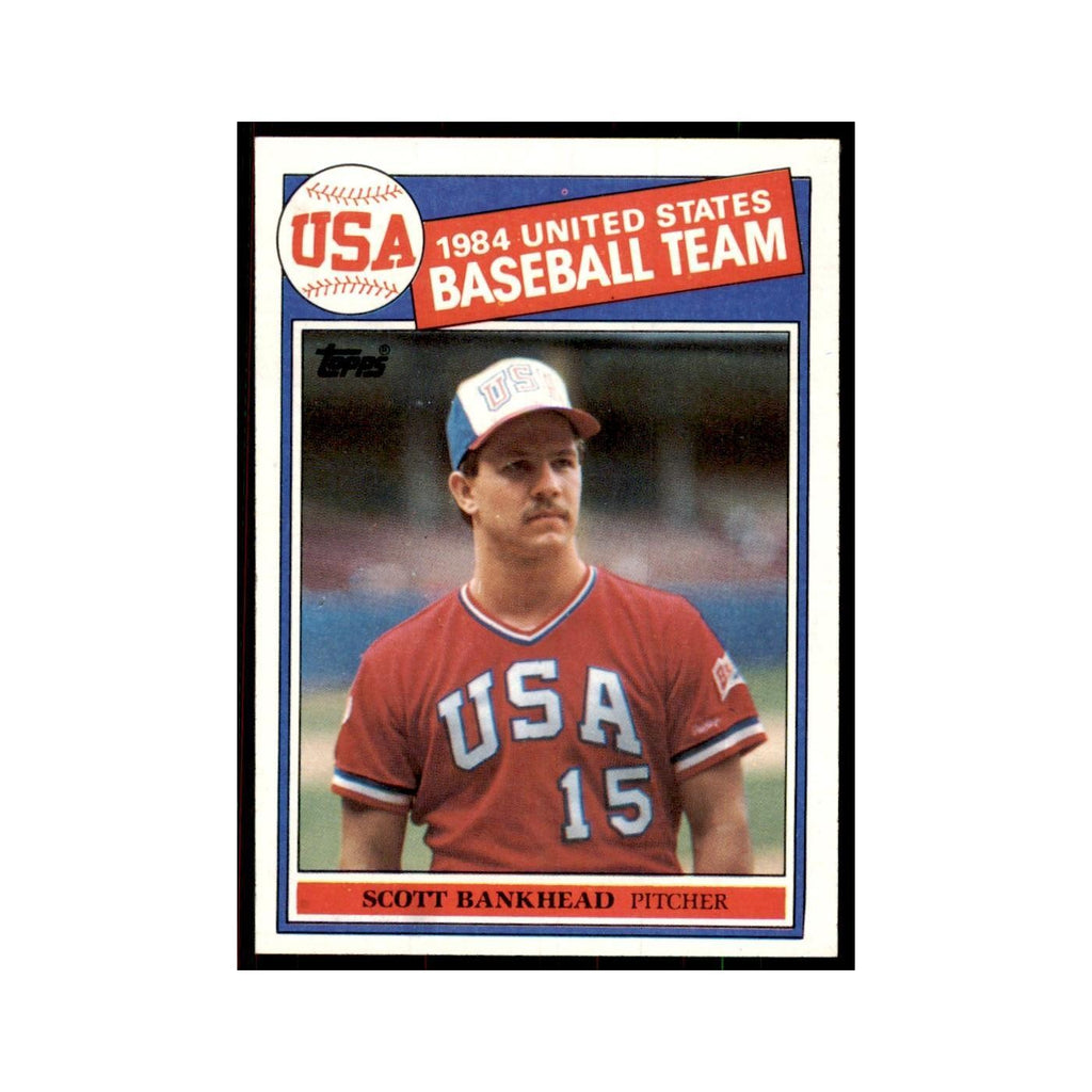 1985 Topps Scott Bankhead Baseball Cards #393