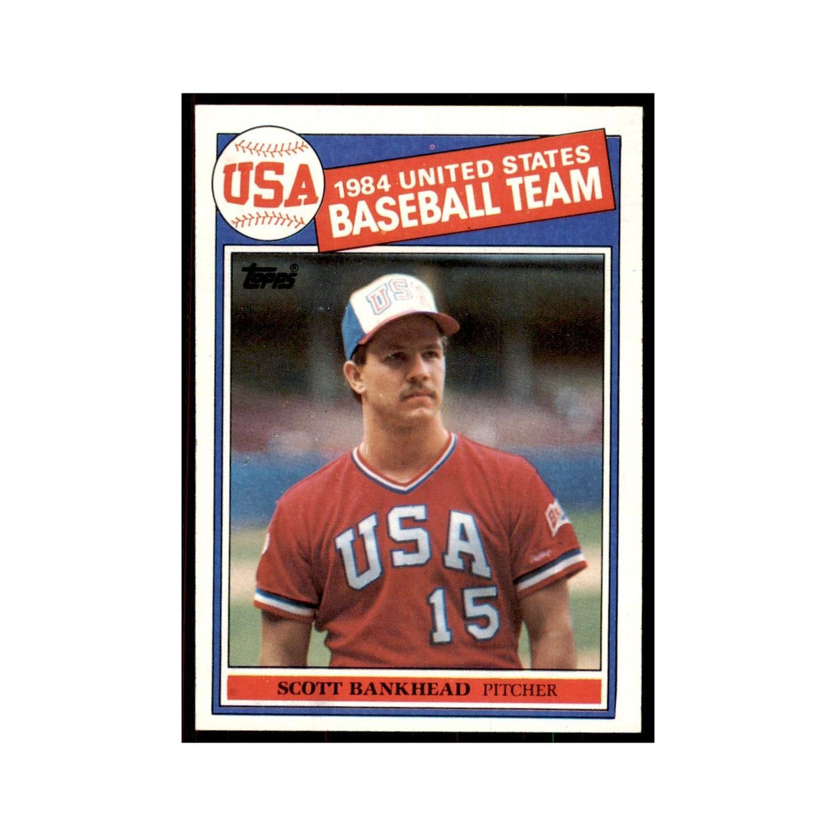 1985 Topps Scott Bankhead Baseball Cards #393