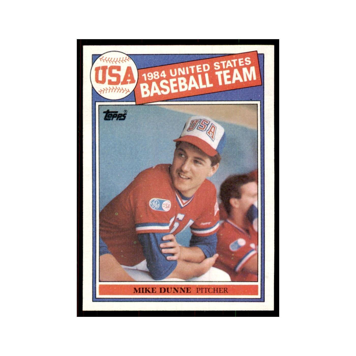 1985 Topps Mike Dunne Baseball Cards #395
