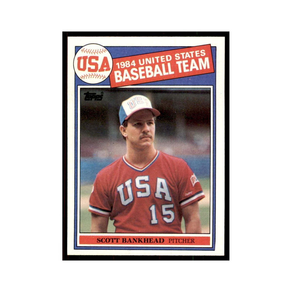 1985 Topps Scott Bankhead Baseball Cards #393