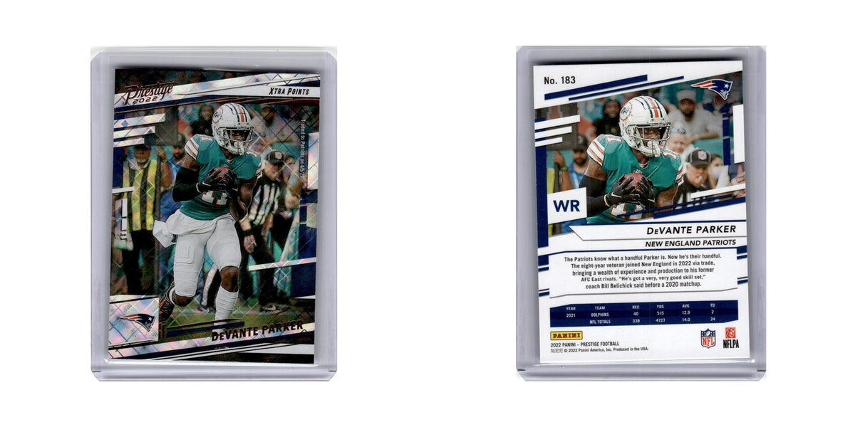 DeVante Parker 2022 Panini Prestige Xtra Points #183 New England Patriots NM