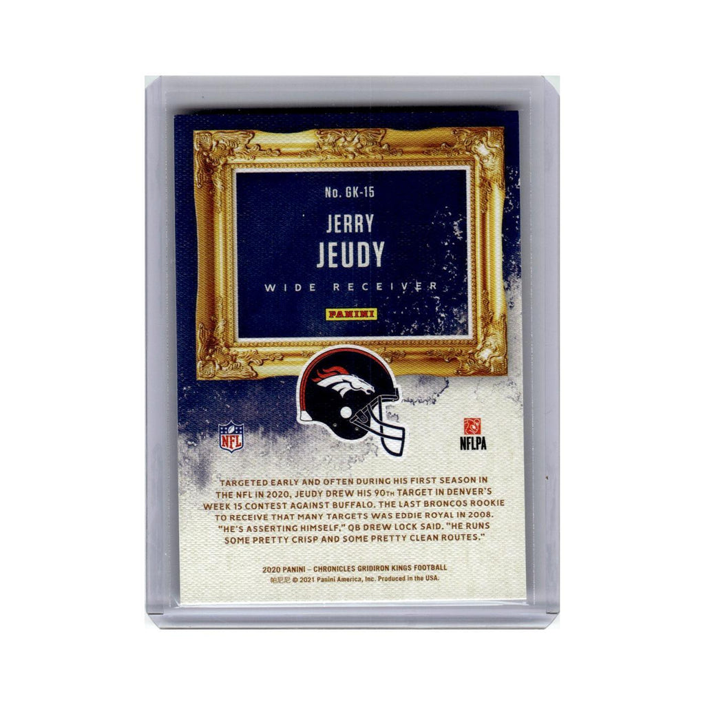 Jerry Jeudy Rookie 2020 Panini Chronicles Gridiron Kings #GK-15 Broncos NM