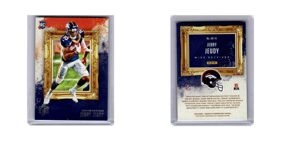 Jerry Jeudy Rookie 2020 Panini Chronicles Gridiron Kings #GK-15 Broncos NM