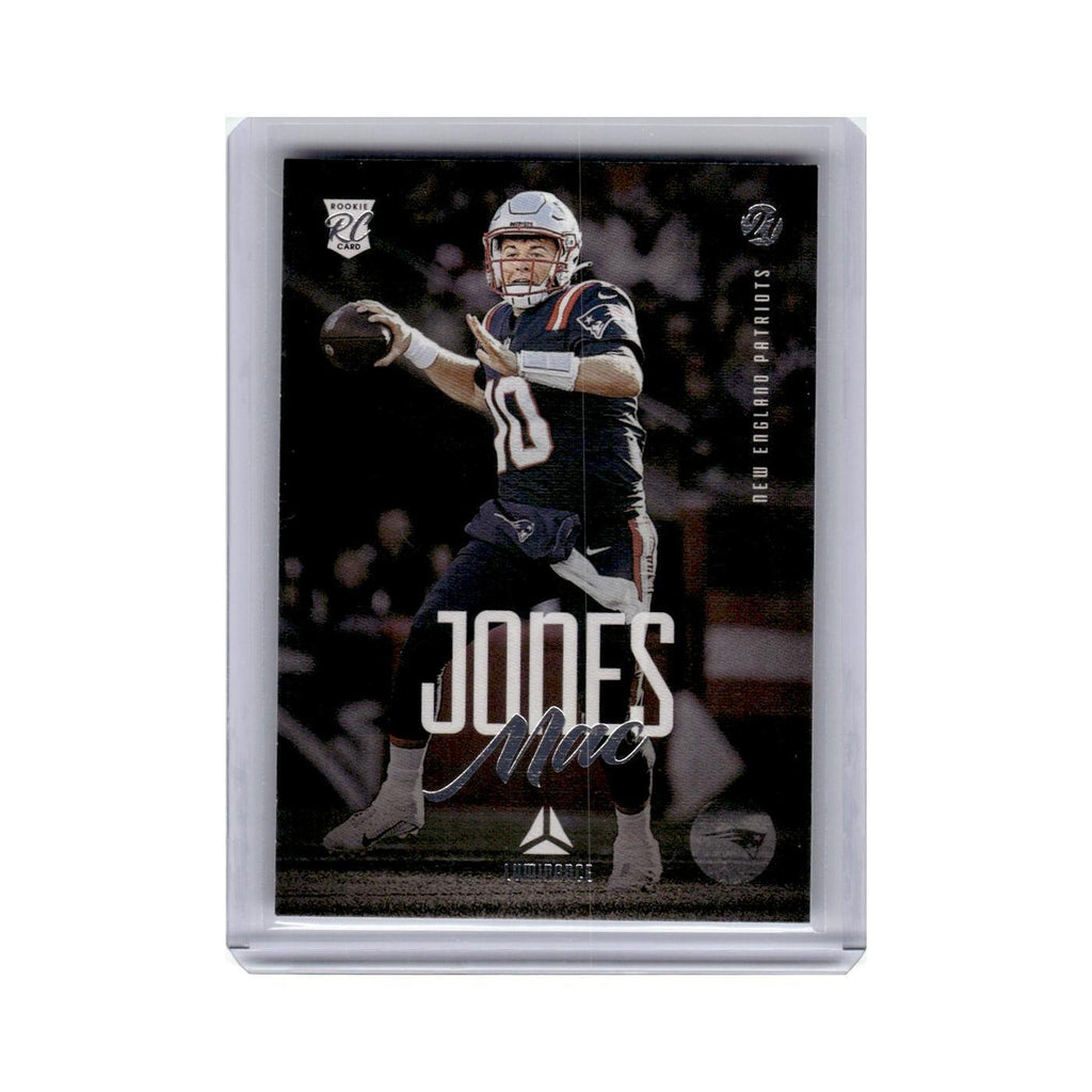 Mac Jones Rookie 2021 Panini Chronicles Luminance #205 New England Patriots NM