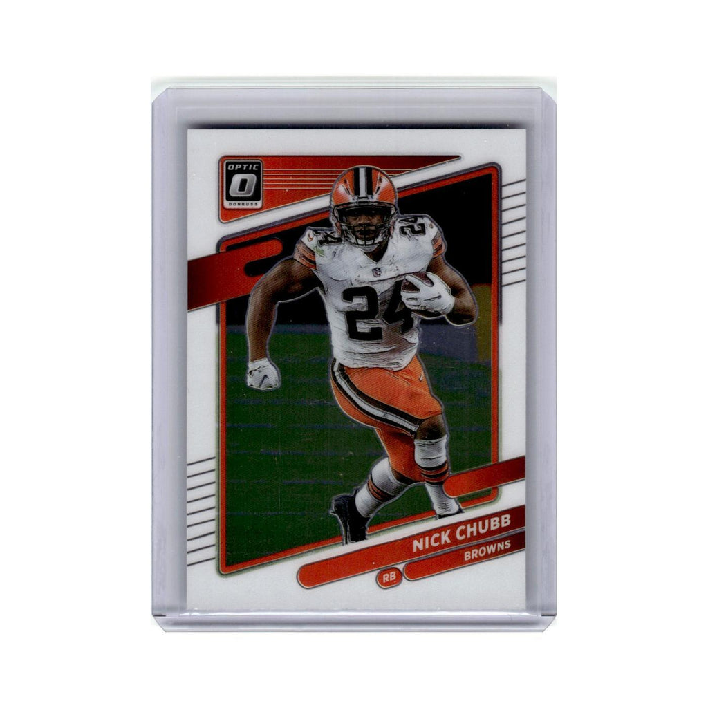 Nick Chubb 2021 Donruss Optic #141 Cleveland Browns Football Card NM
