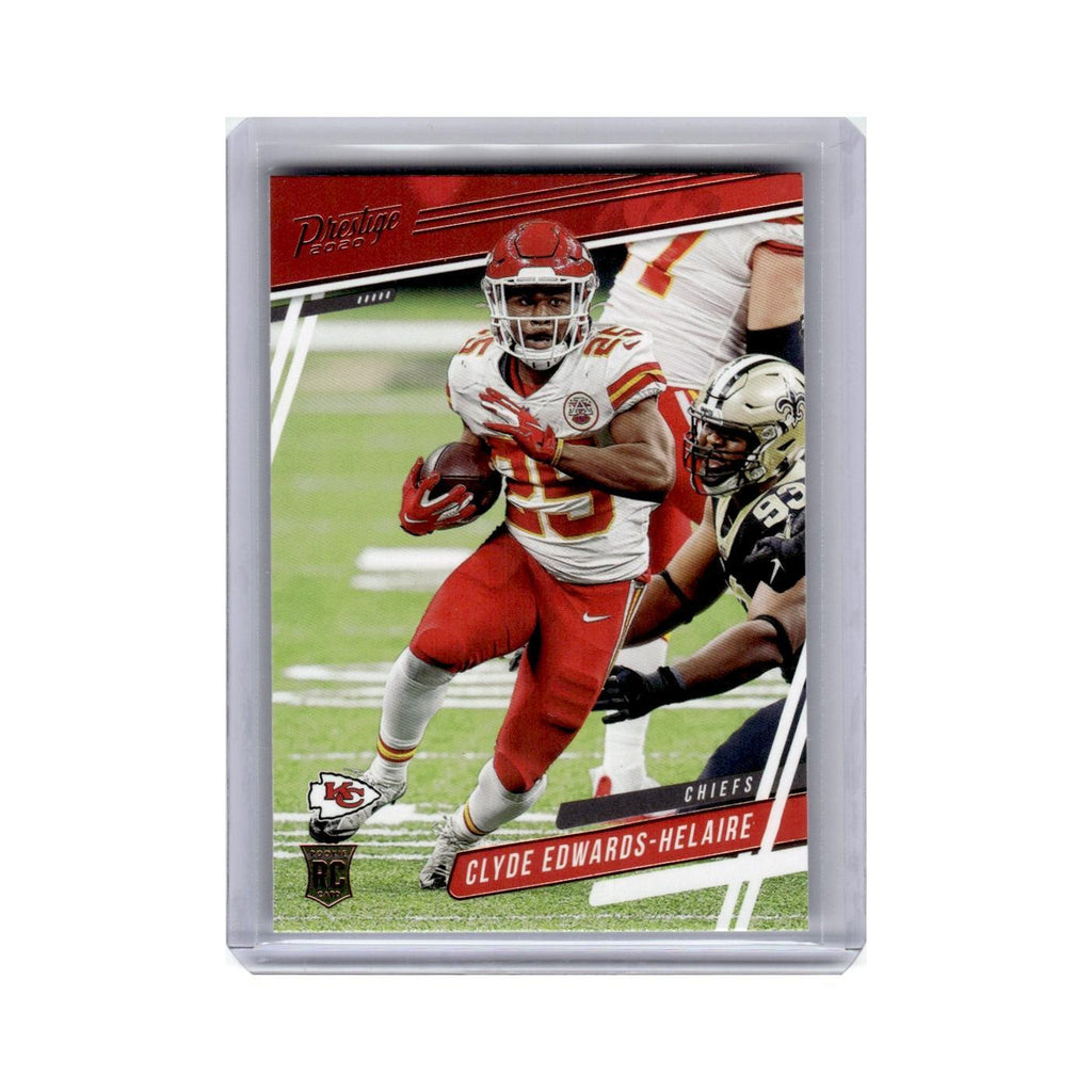 Clyde Edwards-Helaire Rookie 2020 Panini Chronicles Prestige #318 Chiefs NM
