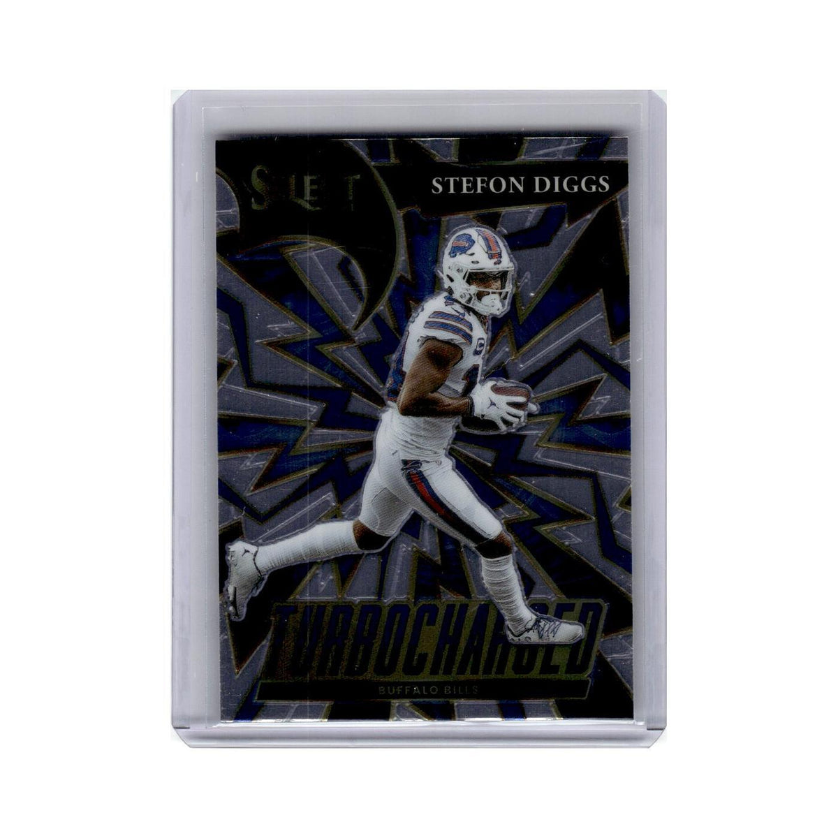 Stefon Diggs 2021 Panini Select Turbocharged #TUR-13 Buffalo Bills NM
