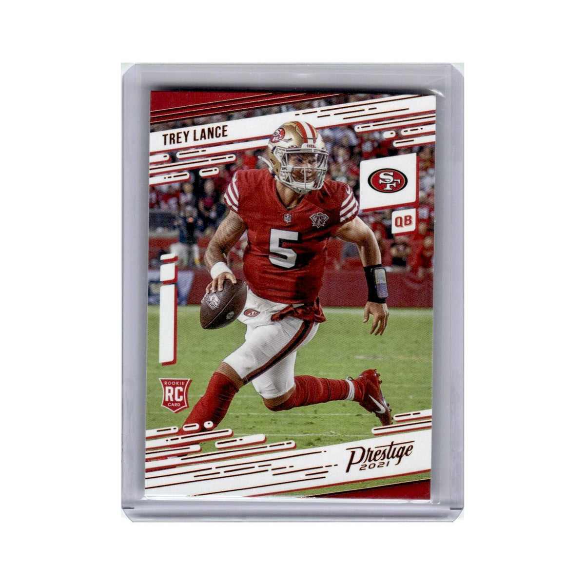 Trey Lance Rookie 2021 Panini Chronicles Prestige #204 San Francisco 49ers NM