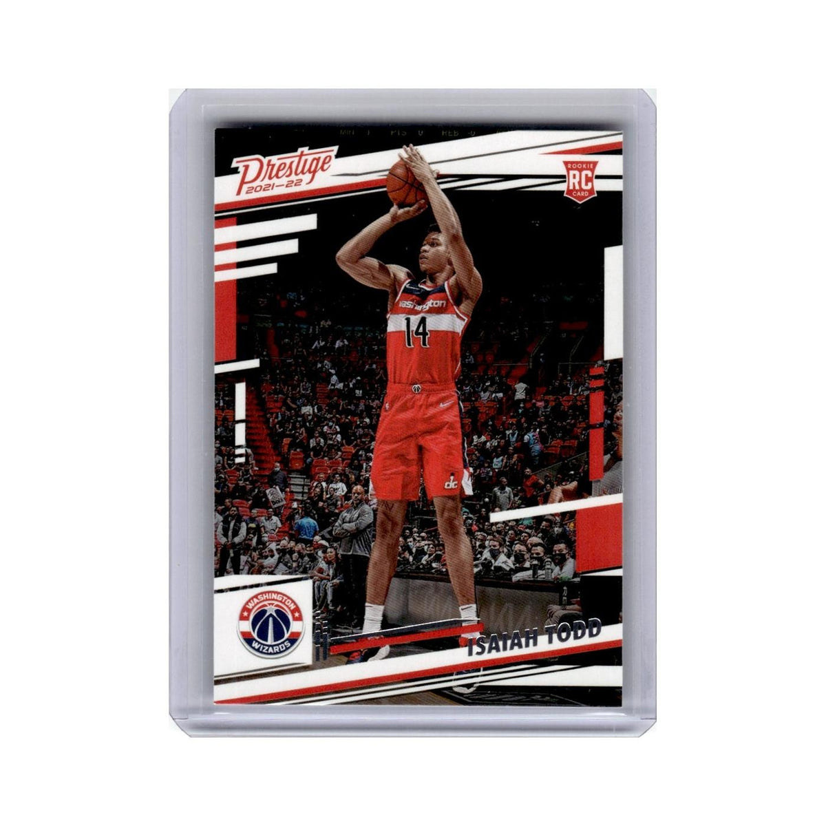 Isaiah Todd Rookie 2021 Panini Chronicles Prestige #74 Washington Wizards NM