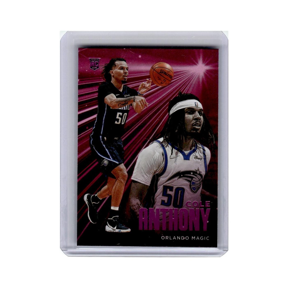 Cole Anthony Rookie 2020 Panini Chronicles Essentials Pink #211 Orlando Magic NM