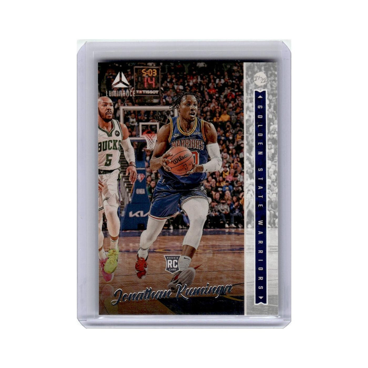 Jonathan Kuminga Rookie 2021 Panini Chronicles Luminance #246 NM