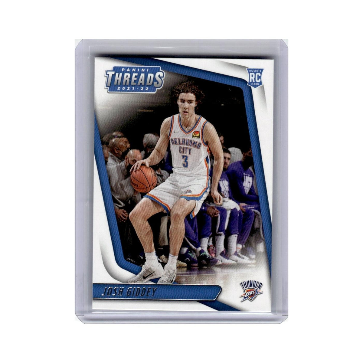 Josh Giddey Rookie 2021 Panini Chronicles Threads #87 Oklahoma City Thunder NM