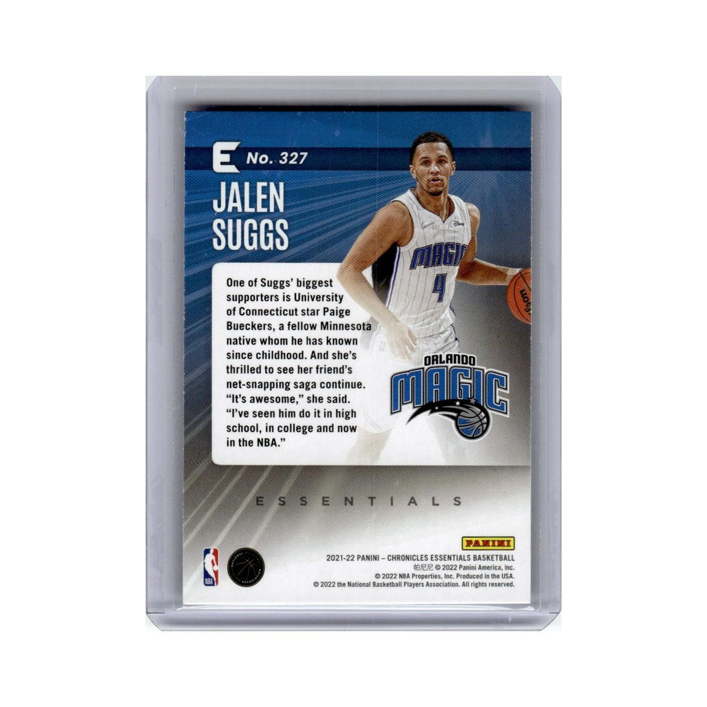 Jalen Suggs Rookie 2021 Panini Chronicles Essentials #327 Orlando Magic NM