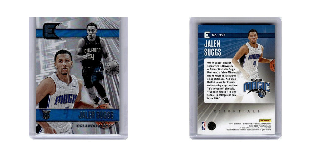 Jalen Suggs Rookie 2021 Panini Chronicles Essentials #327 Orlando Magic NM