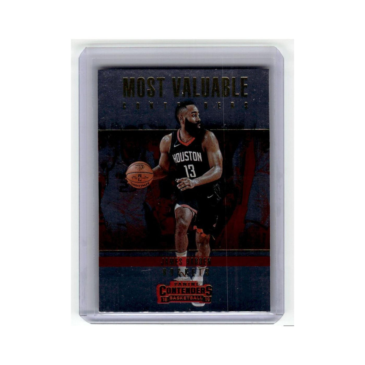 James Harden 2018 Panini Contenders Most Valuable #10 Houston Rockets NM