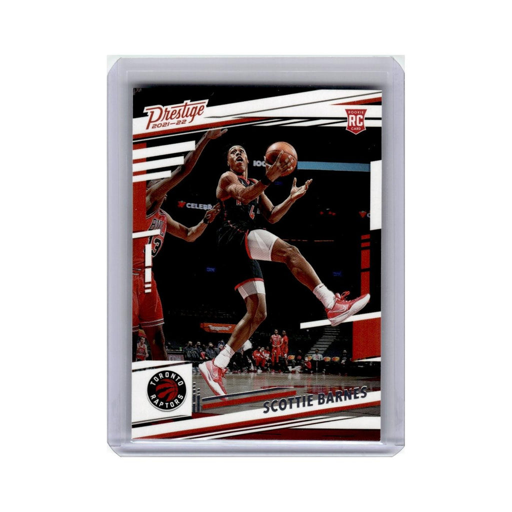 Scottie Barnes Rookie 2021 Panini Chronicles Prestige #59 Toronto Raptors NM