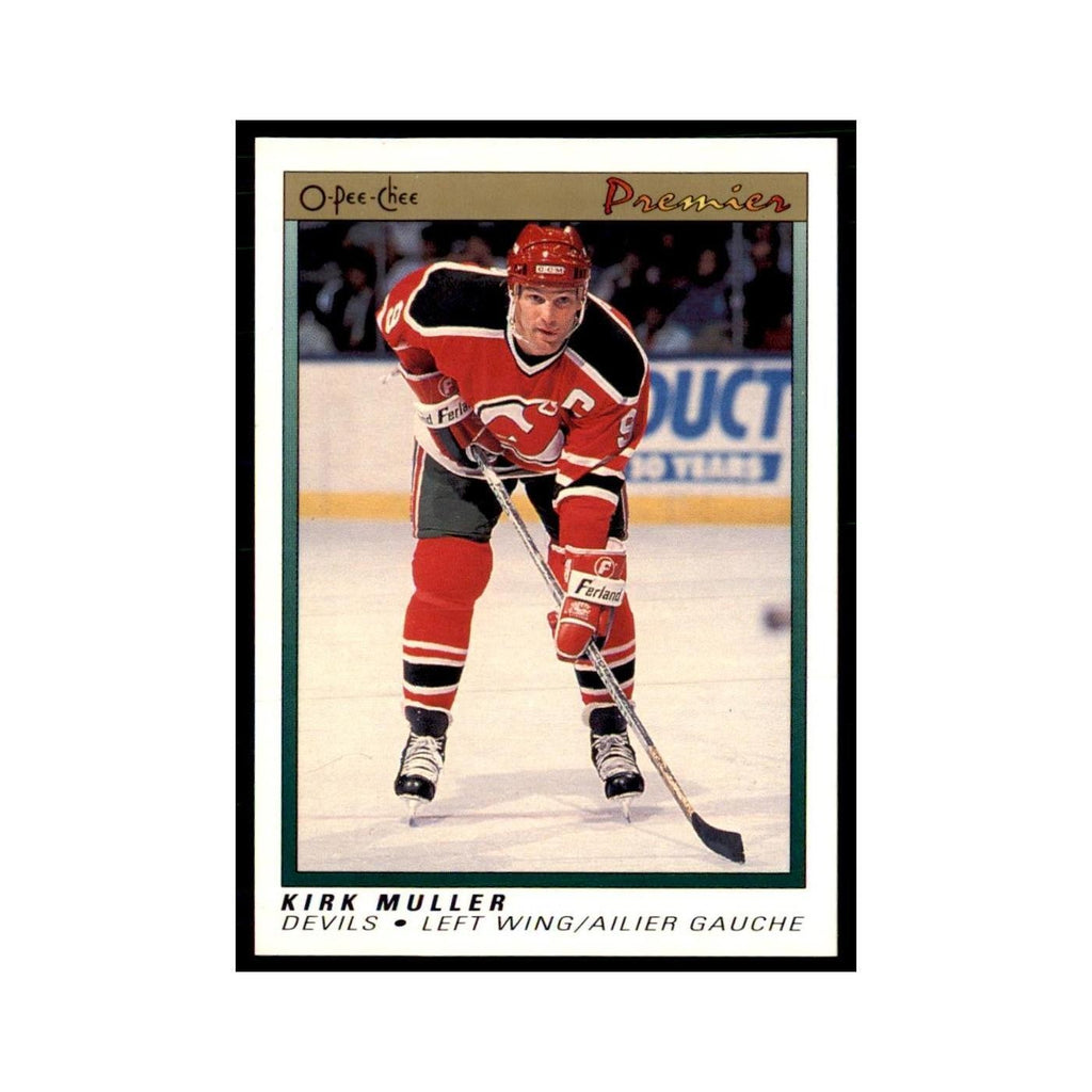 1990-91  O-Pee-Chee Premier Kirk Muller New Jersey Devils #78
