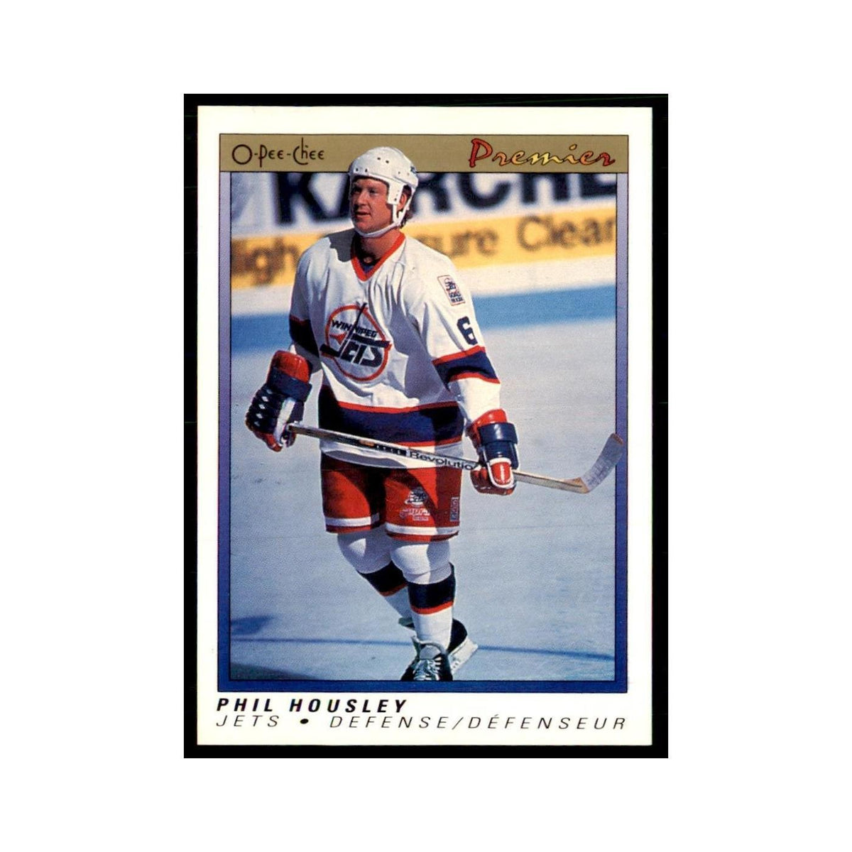 1990-91  O-Pee-Chee Premier Phil Housley Winnipeg Jets #45