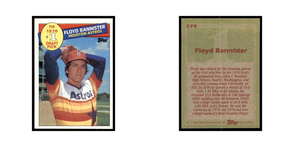 1985 Topps Floyd Bannister Baseball Cards #274