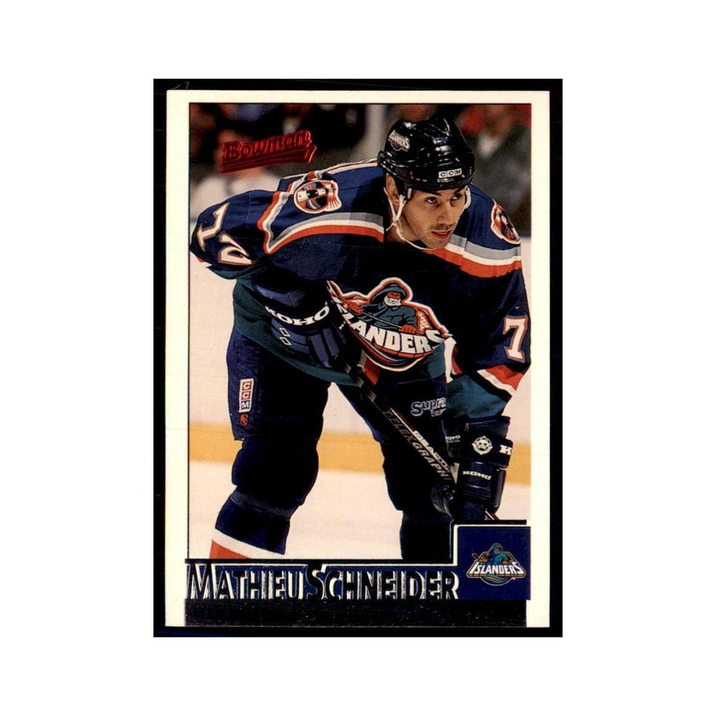 1995 Bowman Mathieu Schneider New York Islanders #81