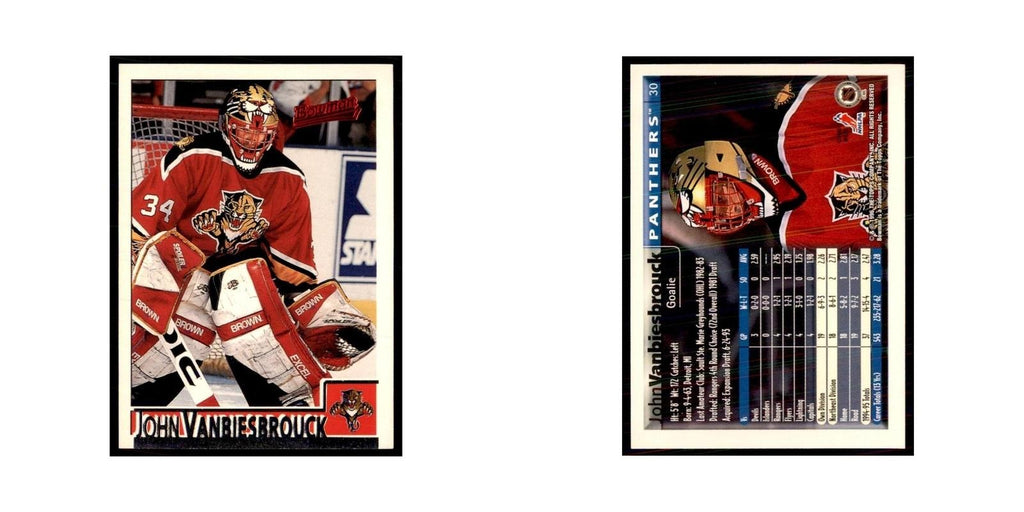 1995 Bowman John Vanbiesbrouck Florida Panthers #30