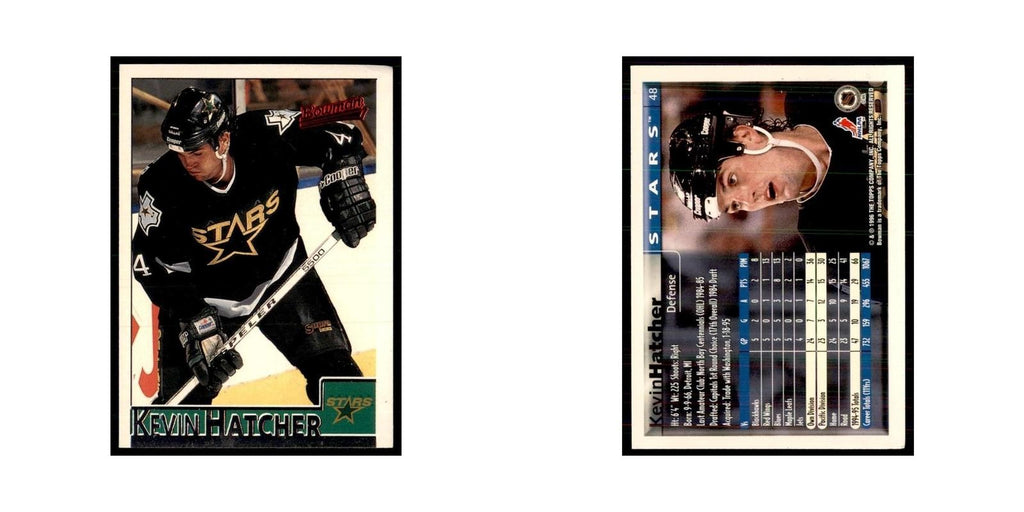 1995 Bowman Kevin Hatcher Dallas Stars #48