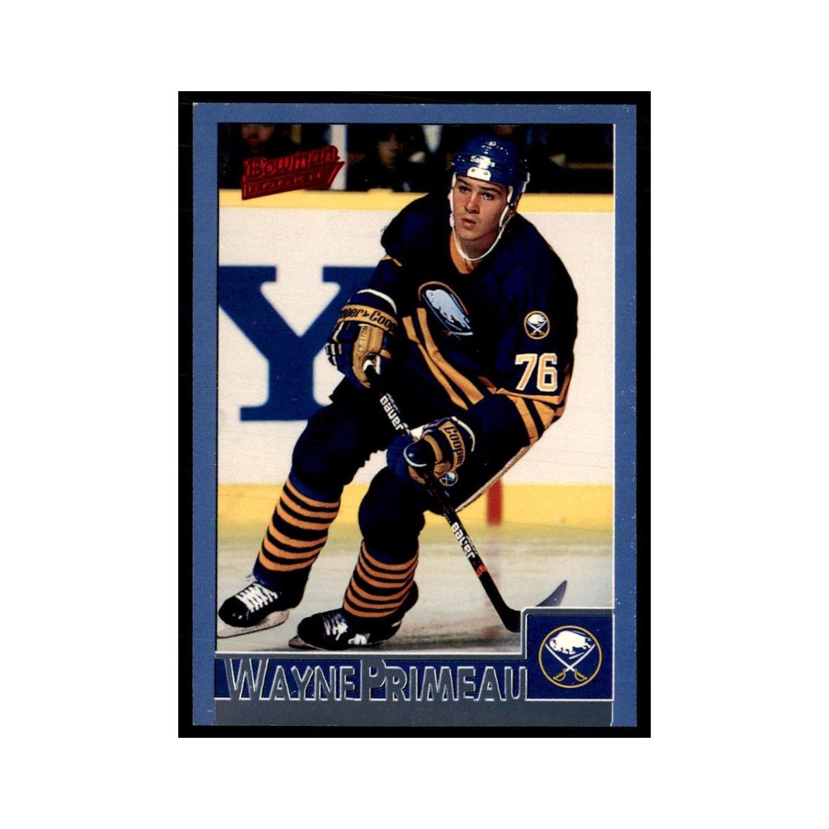 1995 Bowman Wayne Primeau RC Buffalo Sabres #157