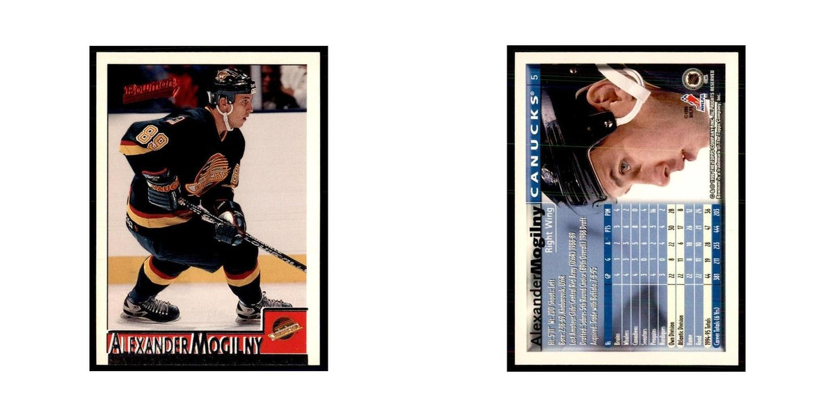 1995 Bowman Alexander Mogilny Vancouver Canucks #5