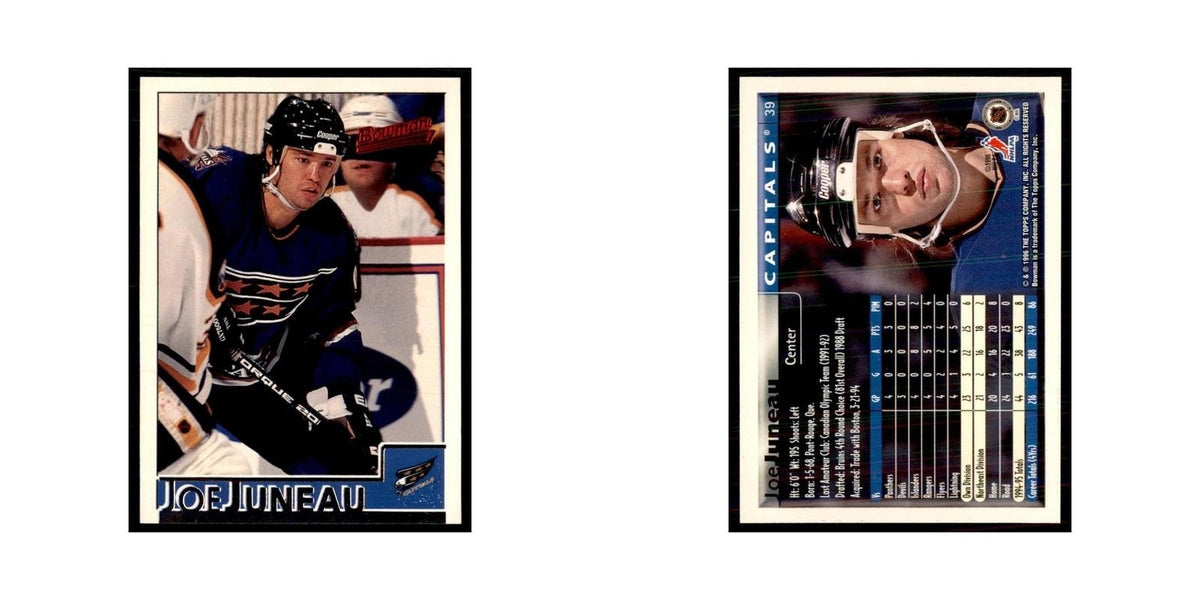 1995 Bowman Joe Juneau Washington Capitals #39