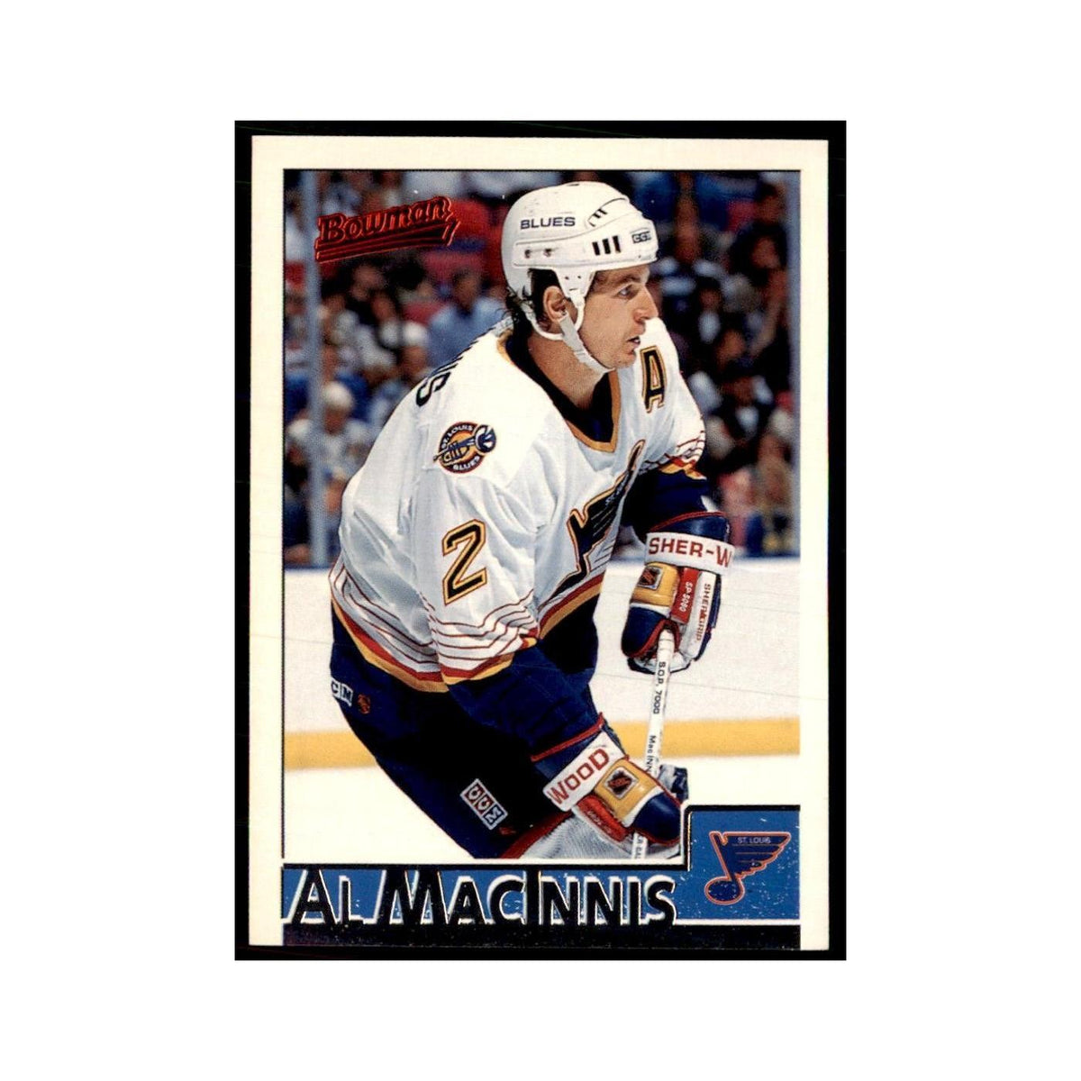 1995 Bowman Al MacInnis St. Louis Blues #16