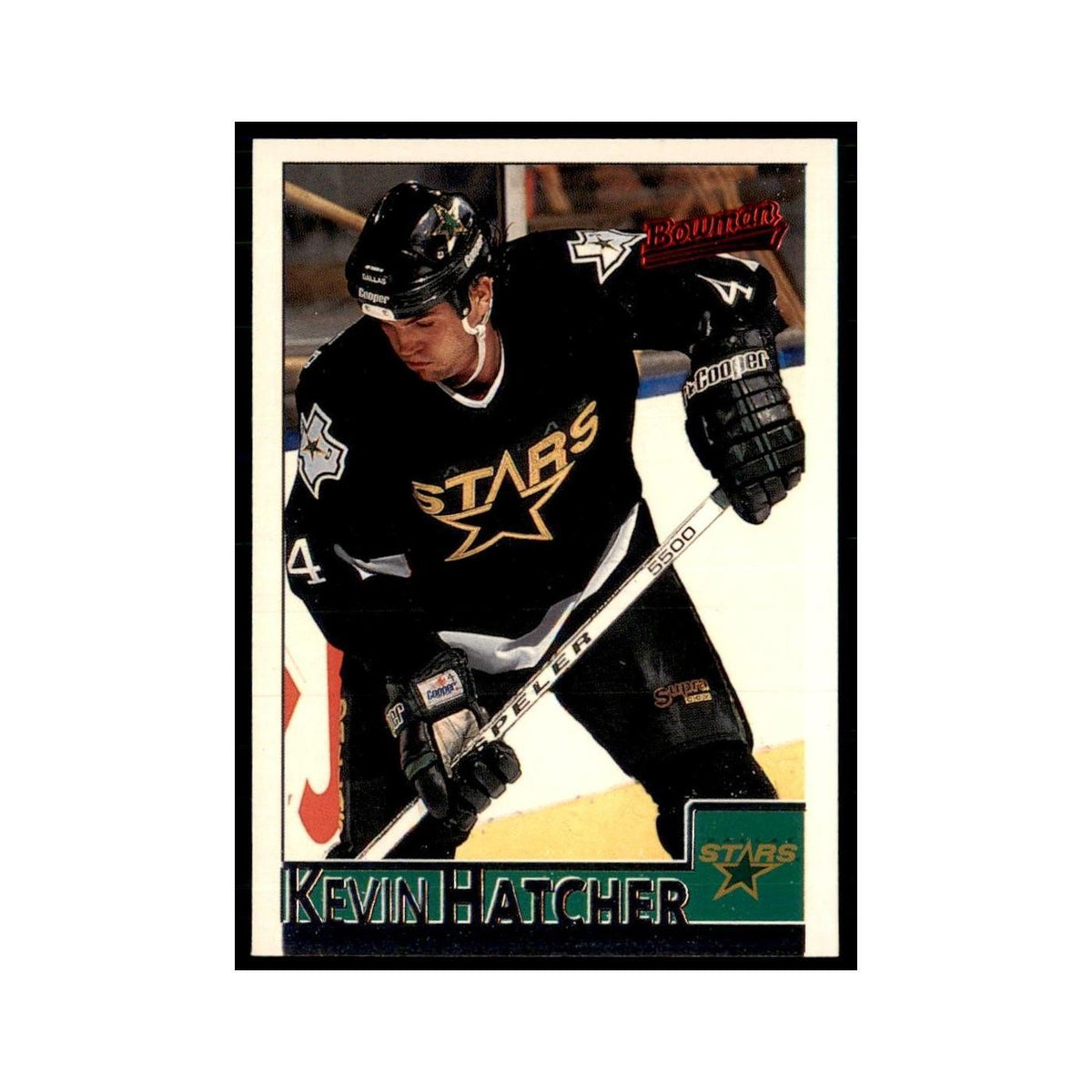 1995 Bowman Kevin Hatcher Dallas Stars #48