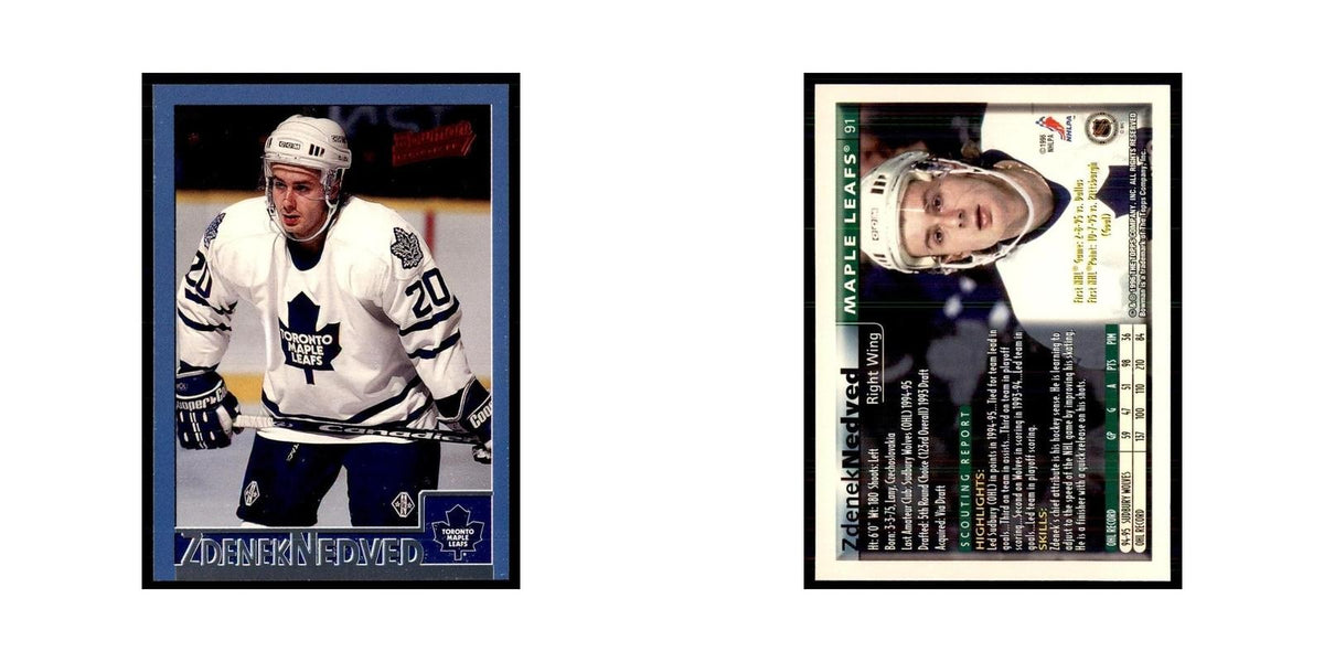 1995 Bowman Zdenek Nedved RC Toronto Maple Leafs #91
