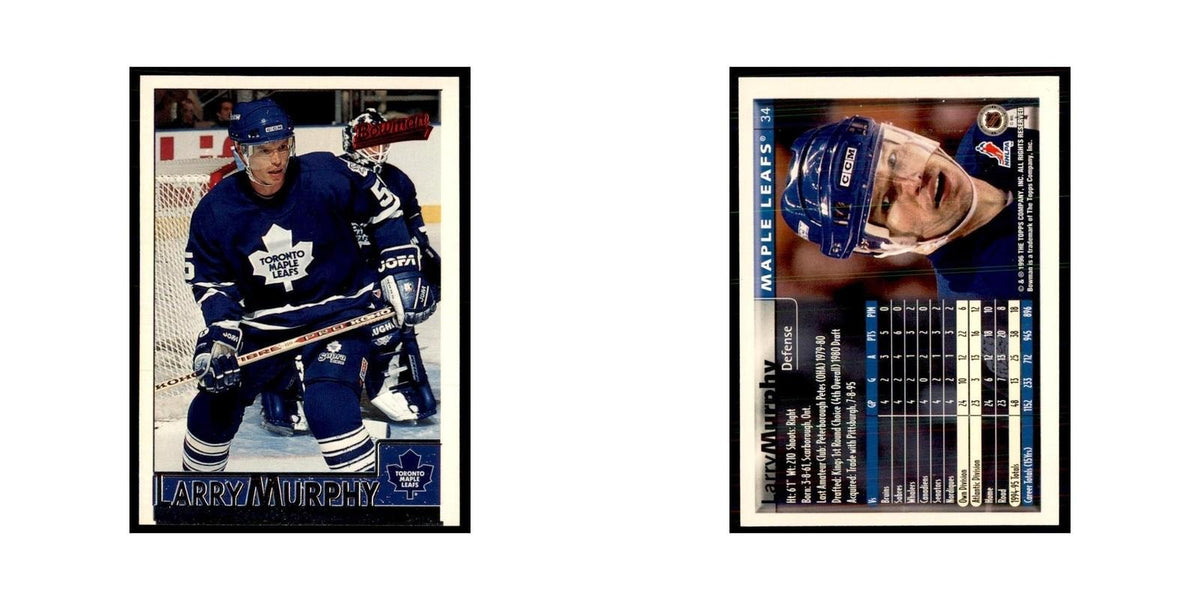 1995 Bowman Larry Murphy Toronto Maple Leafs #34