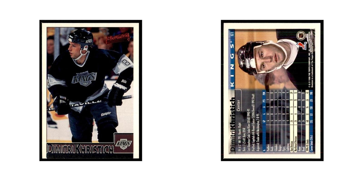 1995 Bowman Dimitri Khristich Anaheim Mighty Ducks #61