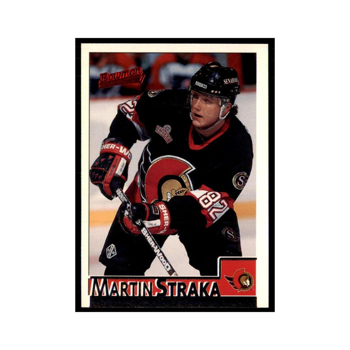 1995 Bowman Martin Straka Ottawa Senators #72
