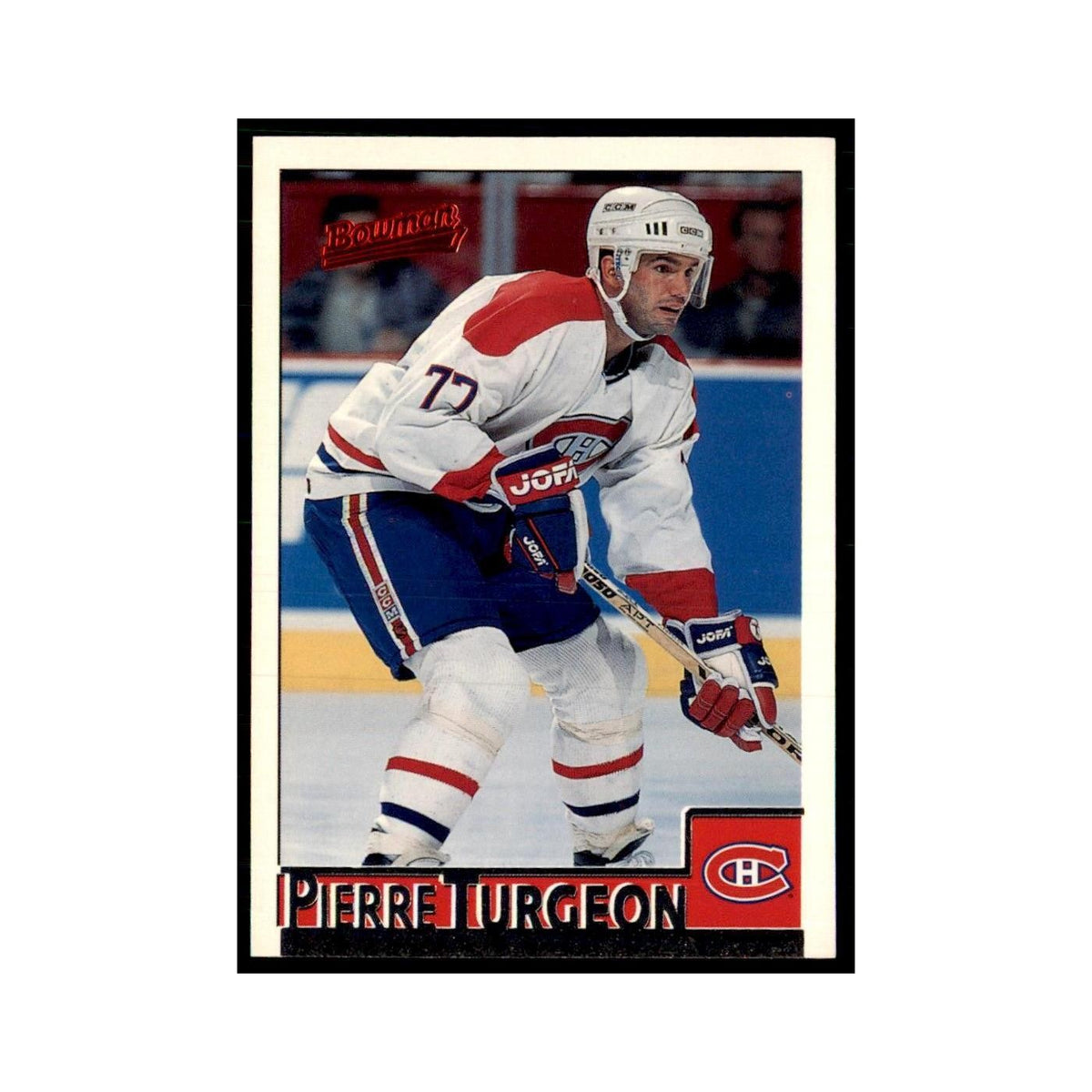 1995 Bowman Pierre Turgeon Montreal Canadiens #6