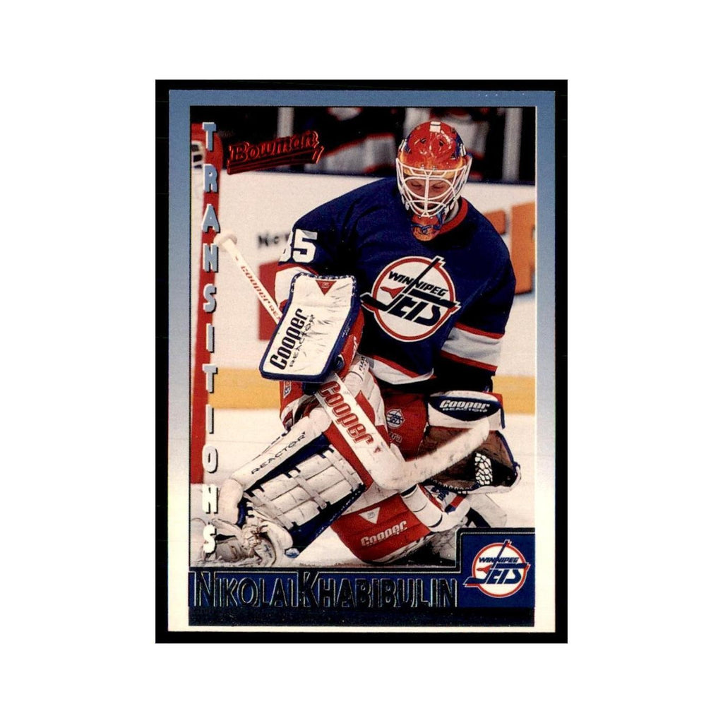 1995 Bowman Nikolai Khabibulin Winnipeg Jets #89