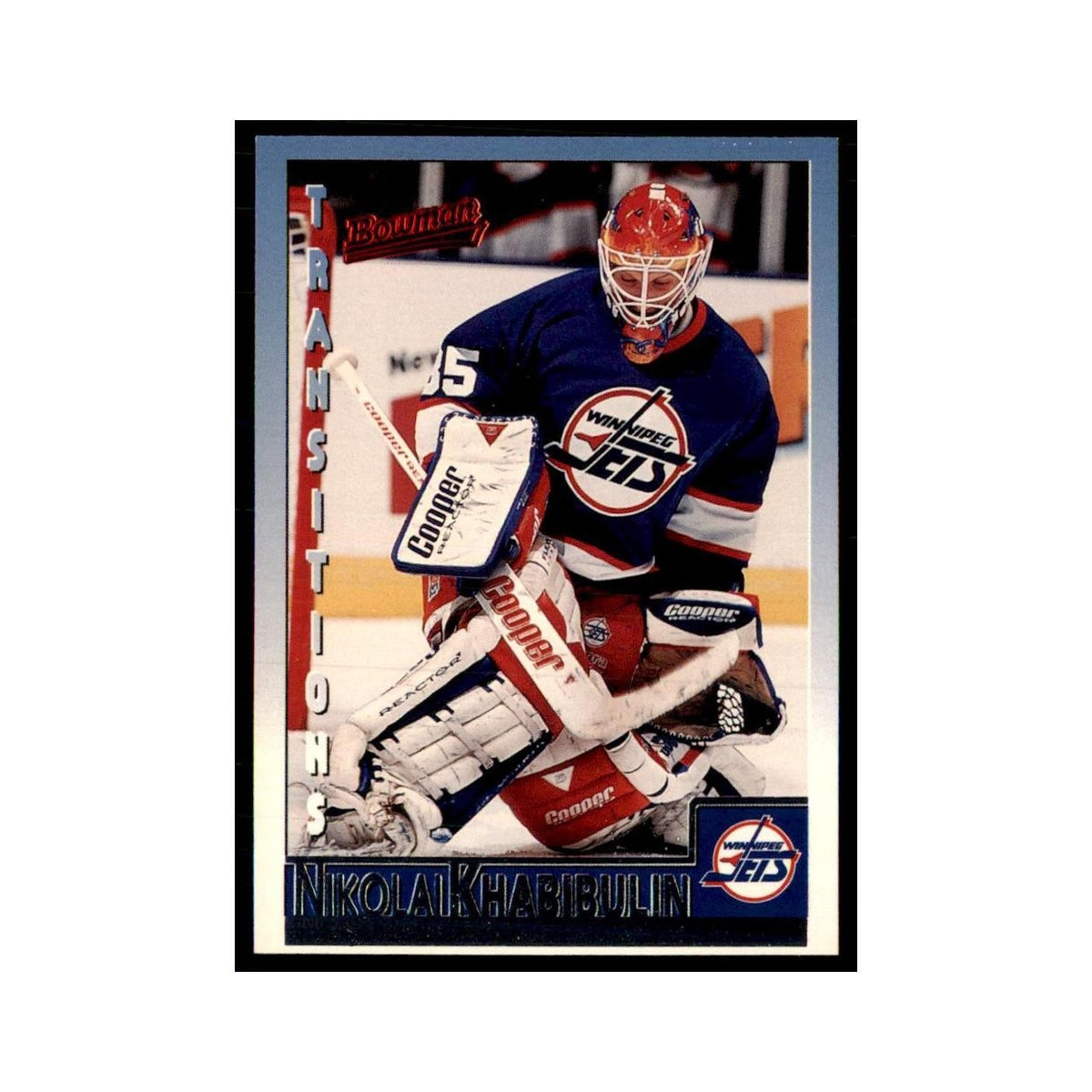 1995 Bowman Nikolai Khabibulin Winnipeg Jets #89