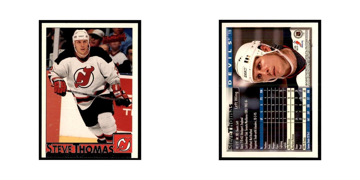 1995 Bowman Steve Thomas New Jersey Devils #19