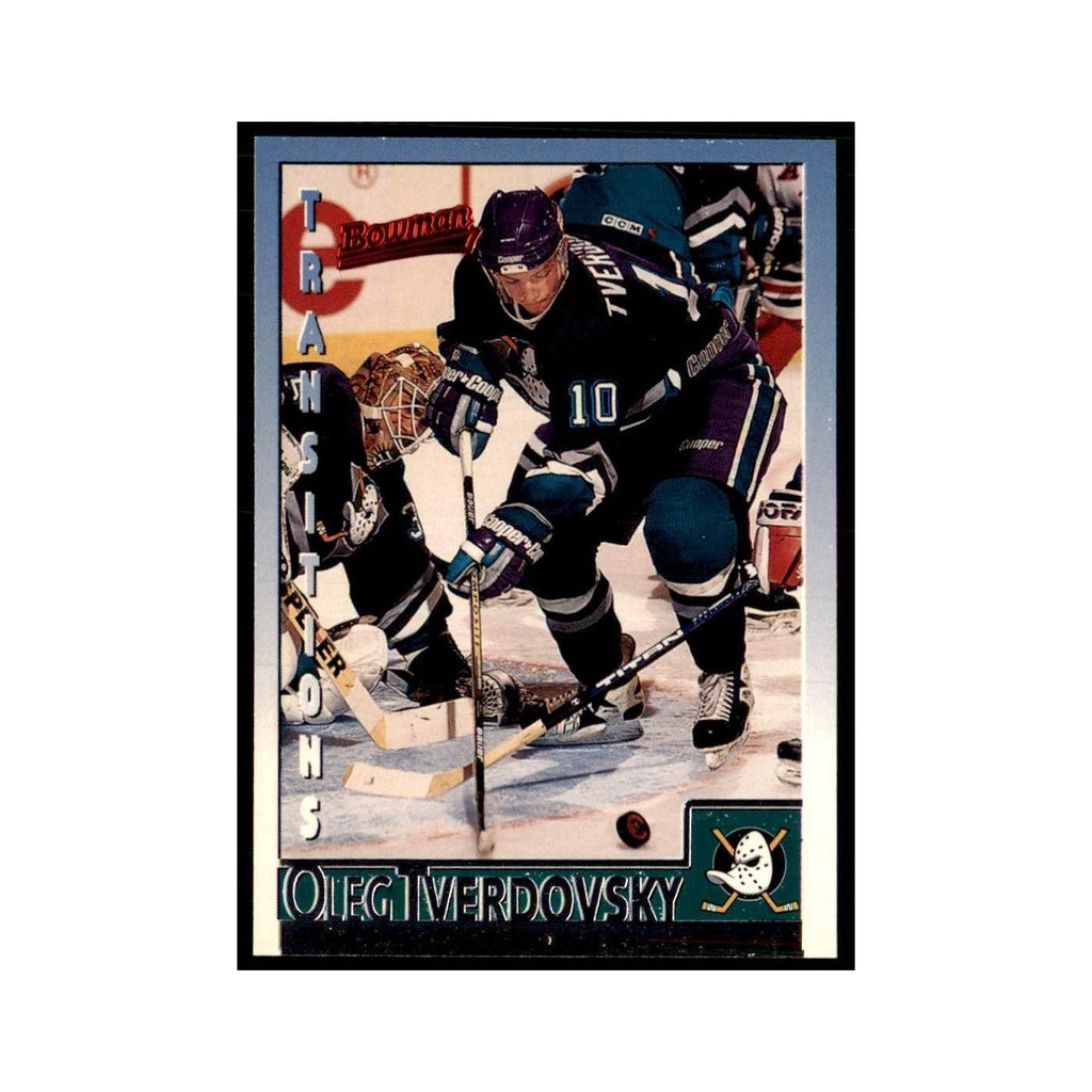 1995 Bowman Oleg Tverdovsky Anaheim Mighty Ducks #88