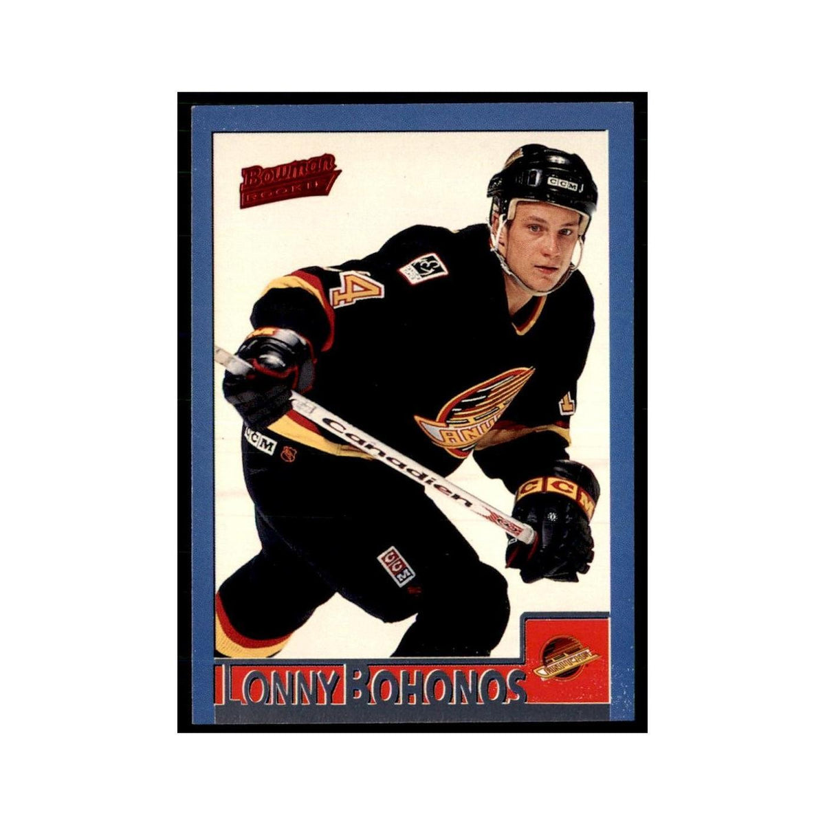1995 Bowman Lonny Bohonos RC Vancouver Canucks #93