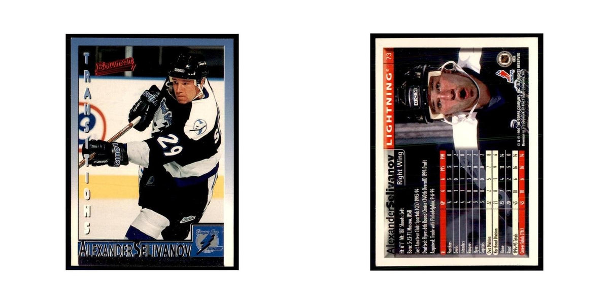 1995 Bowman Alexander Selivanov Tampa Bay Lightning #73